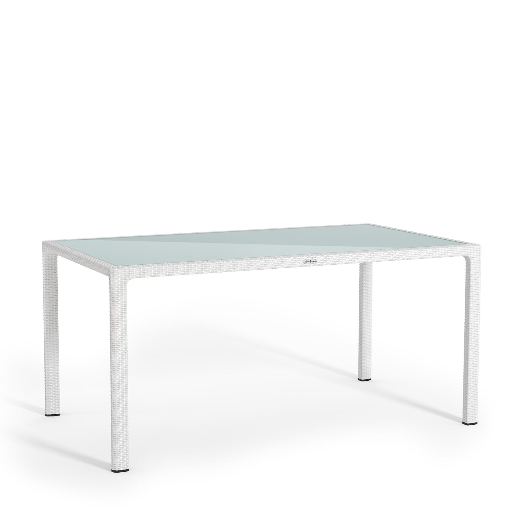 Large dining table white